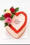 heart wedding cake