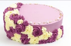 Handmade egg free fresh cream cake process at Cake Palace Sheffield