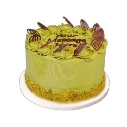 Pistachio cream Fans cake