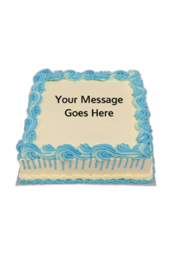 Blue Dip Cake