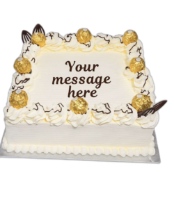 Simply Ferrero Birthday cake