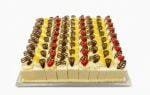 Fresh Cream Sheet Cake with Strawberries, Pineapple and Chocolate Decorations | Party Cake Sheffield