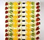 Fresh Fruit Celebration Sheet Cake Sheffield | Mixed Fruit Party Cake