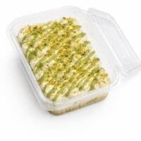 Classic Pistachio: whipped cream, pistachio sauce drizzle, chopped pistachios. Royal Pistachio: cream rosettes, whole pistachios, edible gold flak